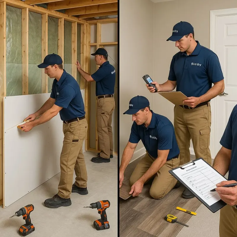 Repairs and Reconstruction process in Attica, NY